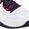 Diadora Men's Blushield Torneo 2 Ag Tennis Shoes (White/Blue Corsair/Fiery Red)